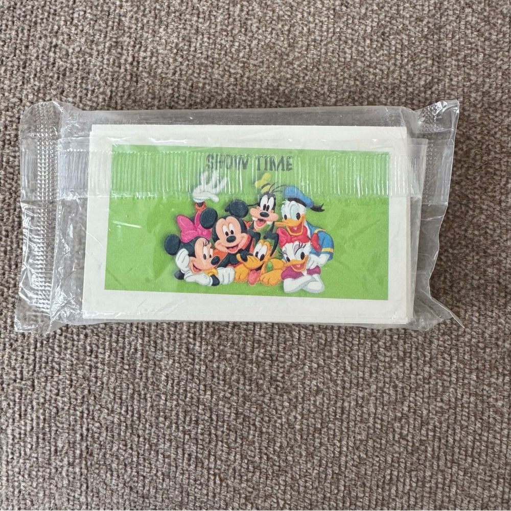 2001 Monopoly‎ Disney Edition Replacement Set of 16 Show Time Cards SEALED